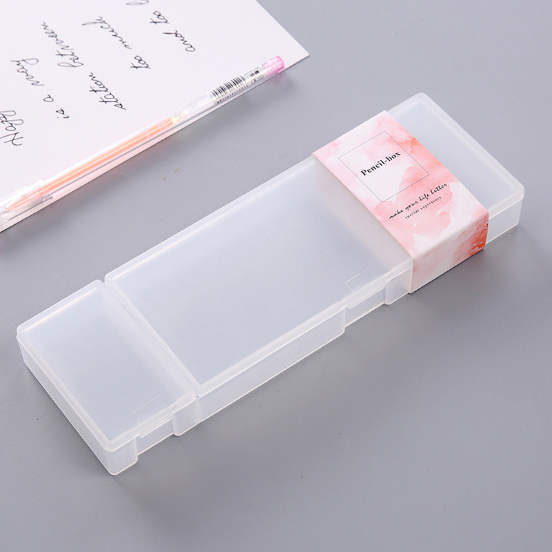 YUELU pp stationery box creative candy color student pencil case boutique creative pencil case Yuelu YUELU