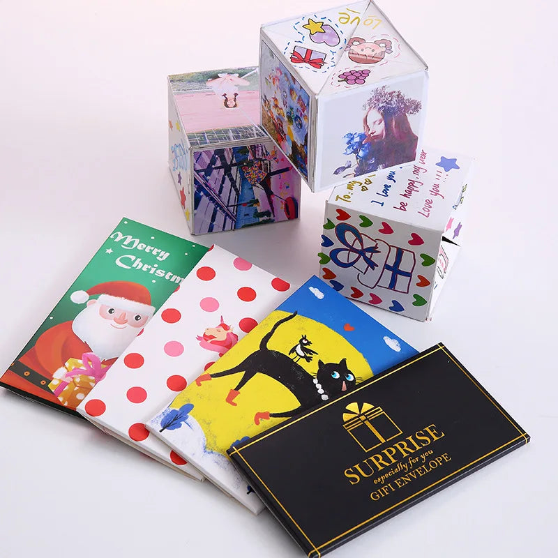 DIY Gifts Scrapbooking Love Memory Surprise box