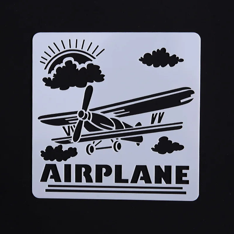 PET drawing stencil for DIY Scrapbooking Decorative Embossing Laser cutting stencils plastic custom stencil