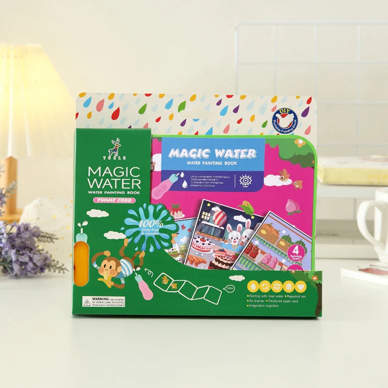 YUELU Reusable Color Water Books