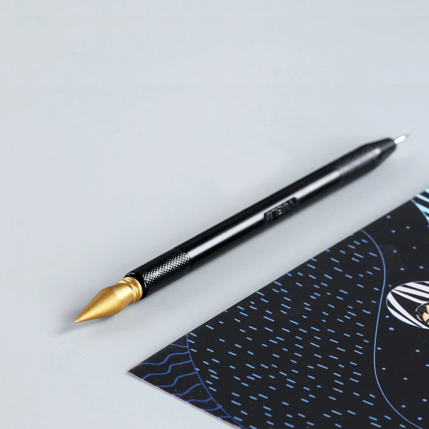 YUELU Brushes Scratch Pen For Scratch Art Painting