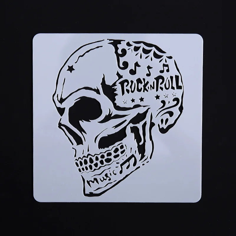 PET drawing stencil for DIY Scrapbooking Decorative Embossing Laser cutting stencils plastic custom stencil