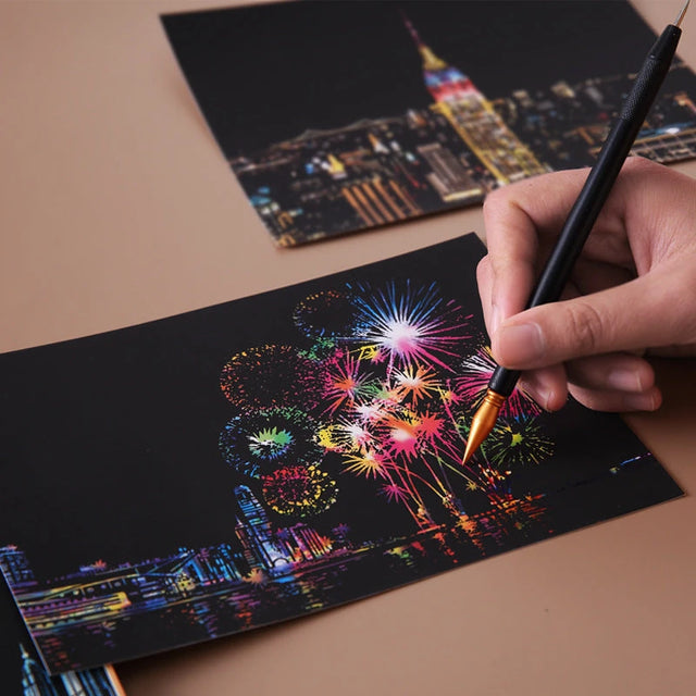 Scratch art