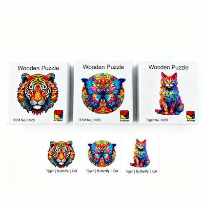 Artdeer Creative Animal Wooden Puzzle