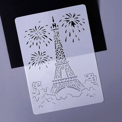 Factory Supply OEM Custom Painting Template Plastic Drawing Stencils For DIY Painting Art Projects