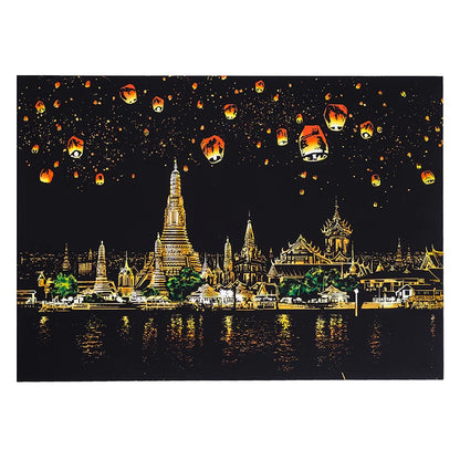 Scratch Painting DIY Art Drawing Paper