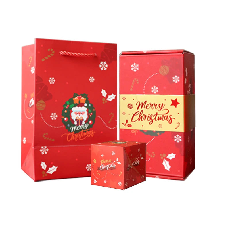 Christmas Pleasantly Surprised Bounce Gift Box Christmas Gift Box for Packaging