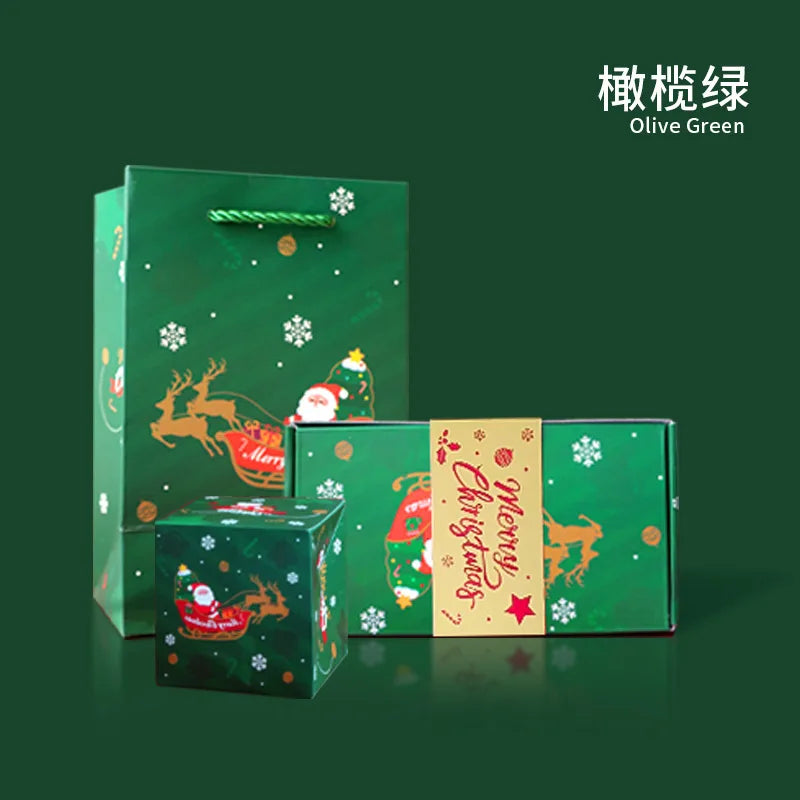 Christmas Pleasantly Surprised Bounce Gift Box Christmas Gift Box for Packaging