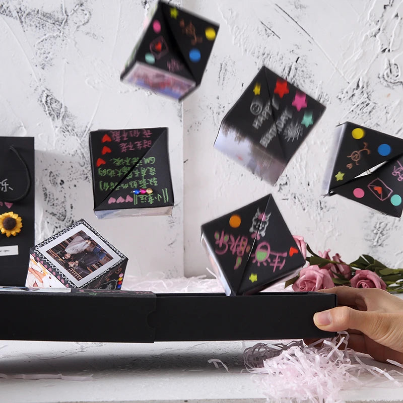 DIY Birthday Scrapbooking Love Memory Surprise Gift Box