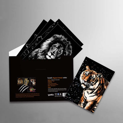 Custom Scratch Painting Scratch Art Scratch Paper