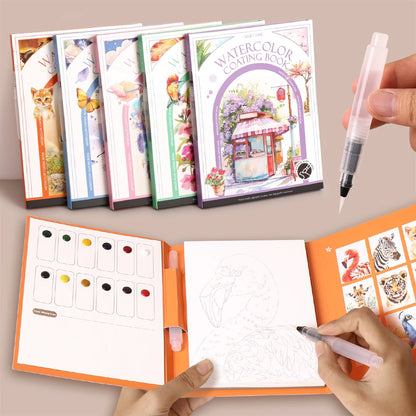 YUELU Trifold Watercolor Set
