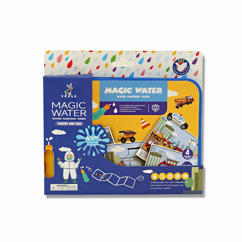 YUELU Reusable Color Water Books