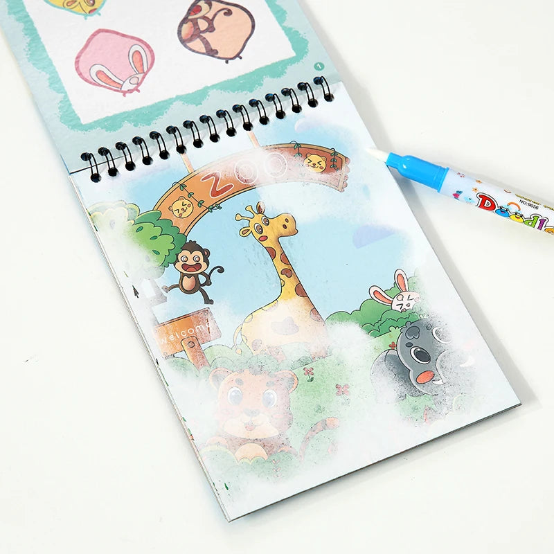 Water Book Magic Water Colouring Book
