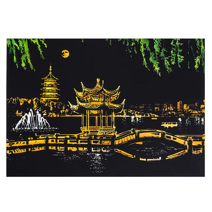 Scratch Painting DIY Art Drawing Paper