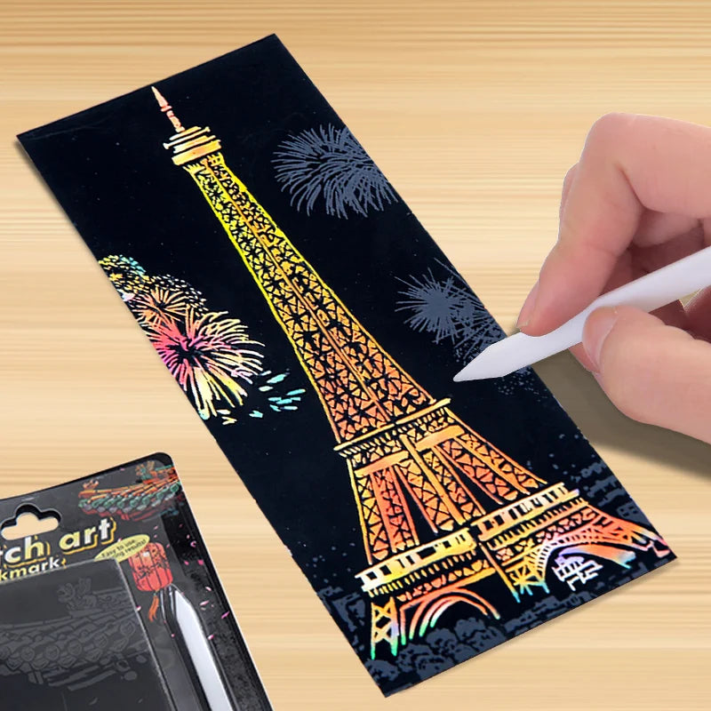 YUELU Scratch Paper Set Night View