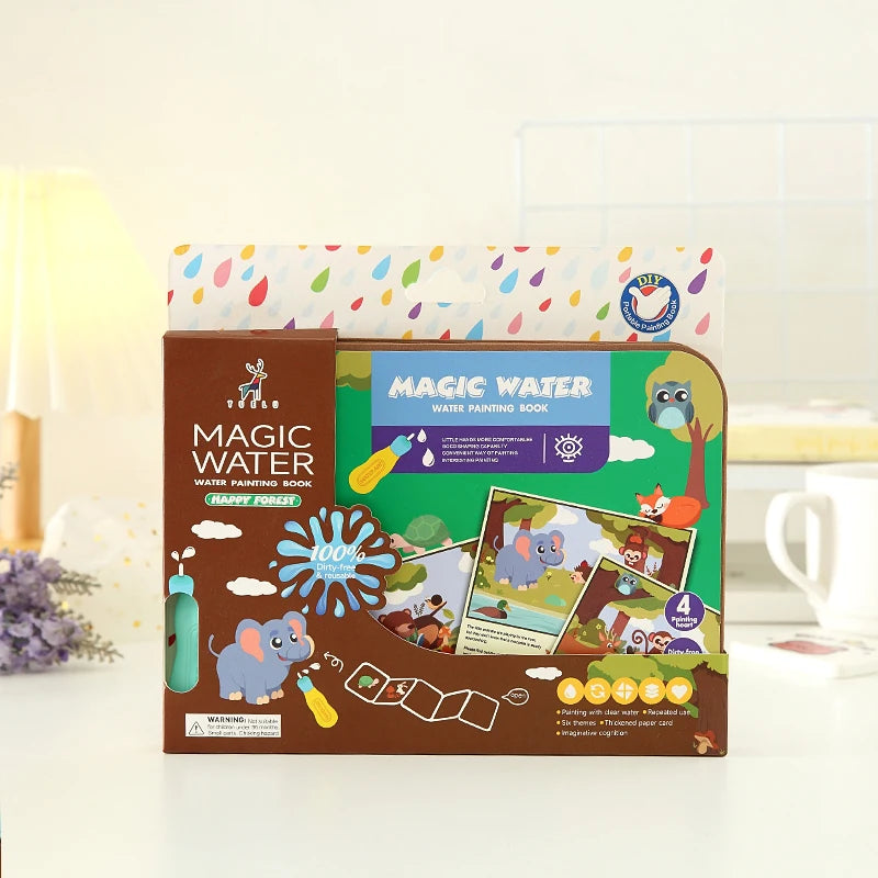 YUELU Reusable Color Water Books