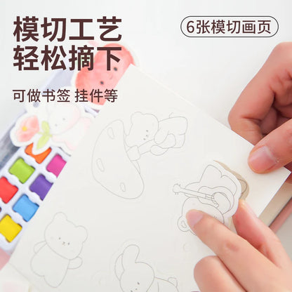 YUELU Wholesale Children Watercolor Painting Book