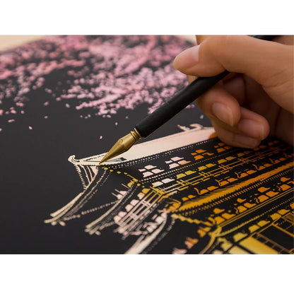 Scratch Painting DIY Art Drawing Paper