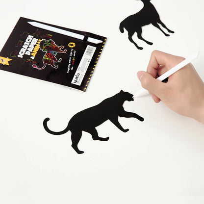 YUELU Children Painting Custom Scratch Art Paper