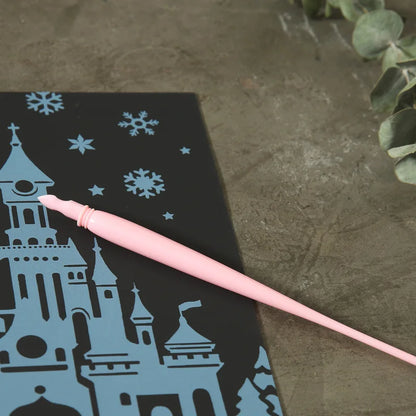 Scratch Drawing Tools Plastic Scratch Pen For Paintings