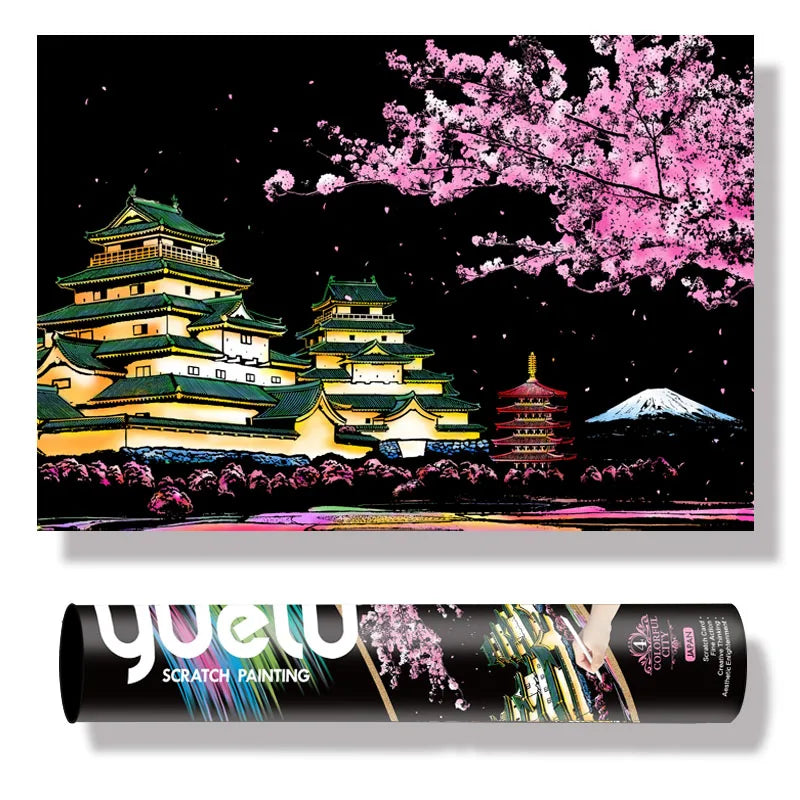 29.5*20.4 Inches DIY Art Craft City Night Painting