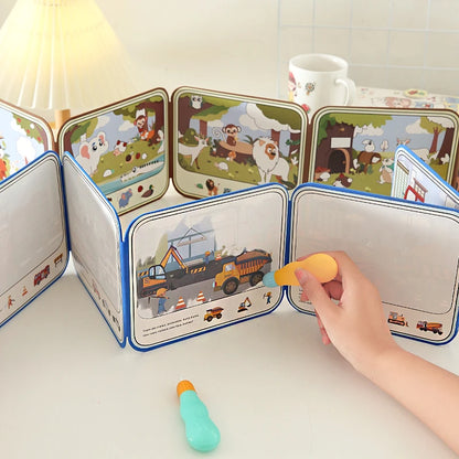 YUELU Reusable Color Water Books
