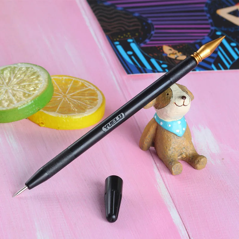 YUELU Brushes Scratch Pen For Scratch Art Painting