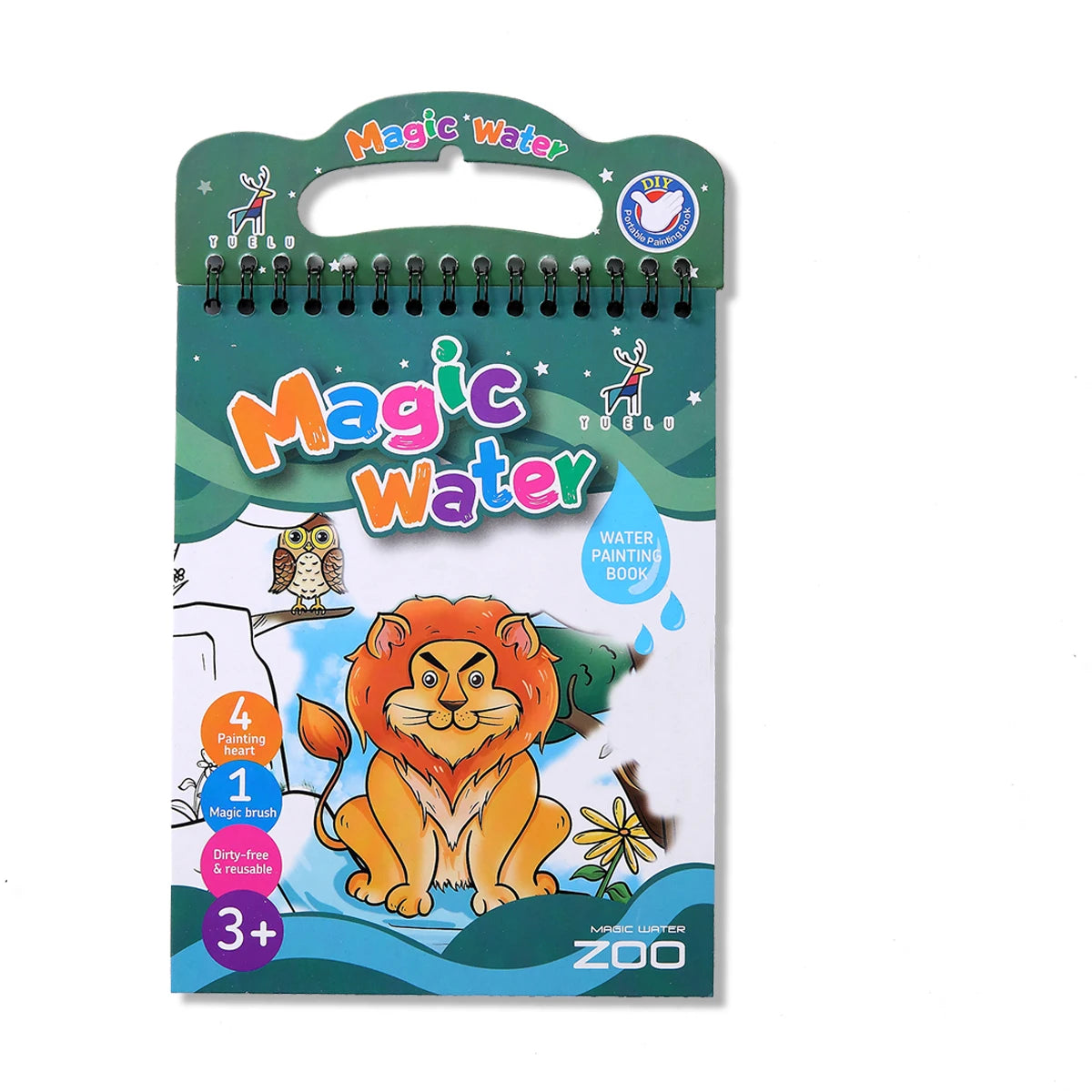 6 Styles Magic Water Books