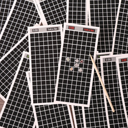 YUELU Creative Minesweeper Scratch Card