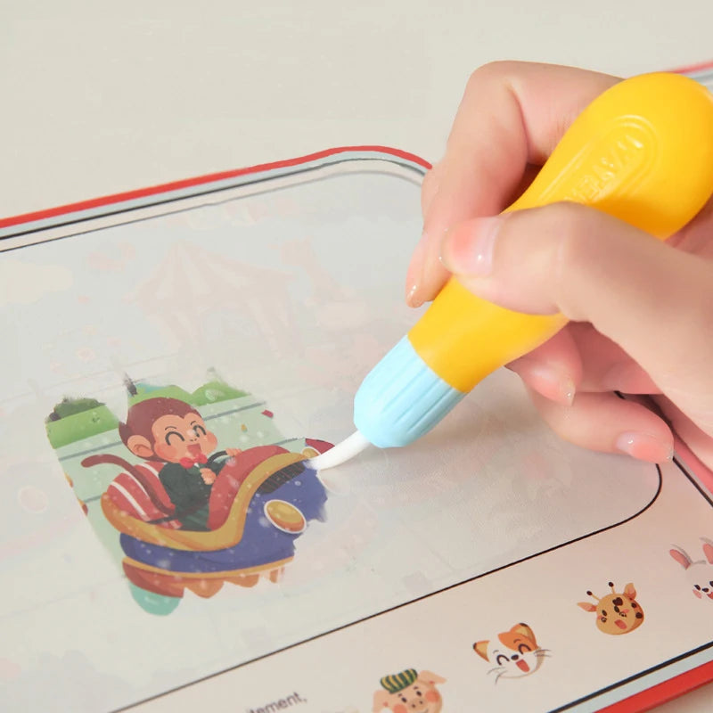 Water Brush Pen Color Calligraphy Kids Drawing Tool