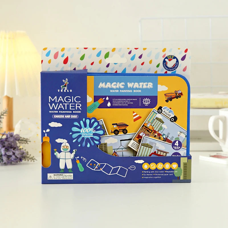 YUELU Reusable Color Water Books