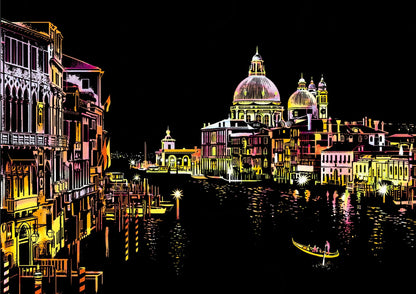 Factory Direct Sale Scratch Off Board Scratch Colorful City Series