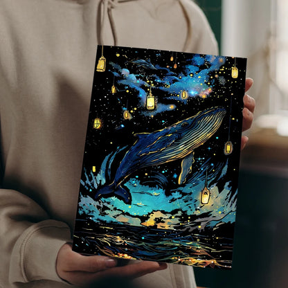 YUELU Luminous Scratch Painting 4pcs/set