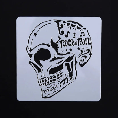 PET drawing stencil for DIY Scrapbooking Decorative Embossing Laser cutting stencils plastic custom stencil