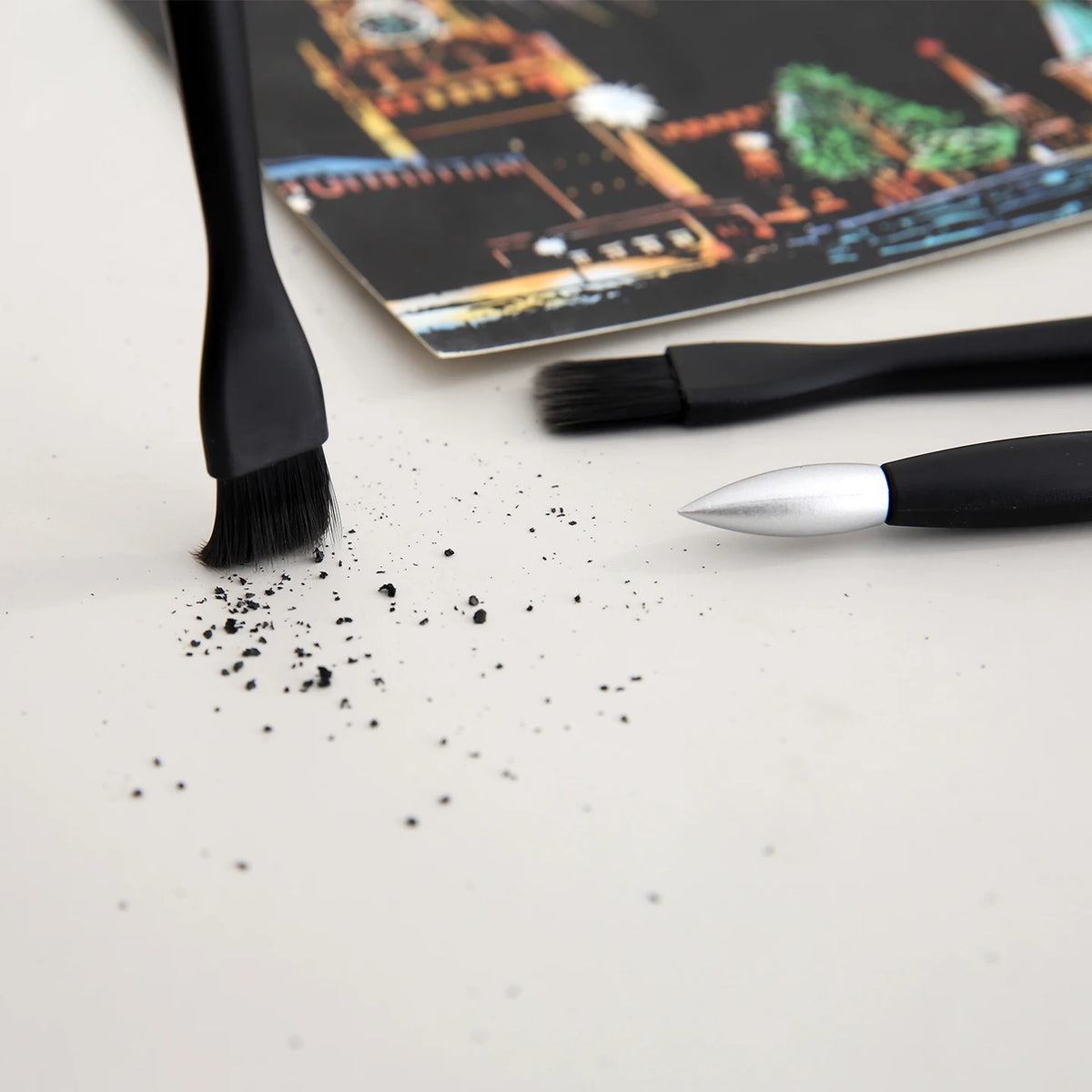 YUELU New Plastic Scratch Art Tool