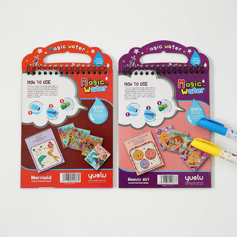 Water Book Magic Water Colouring Book