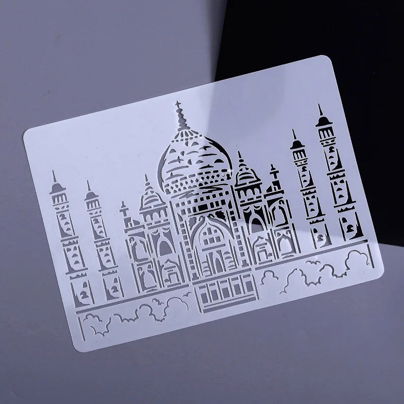 Factory Supply OEM Custom Painting Template Plastic Drawing Stencils For DIY Painting Art Projects