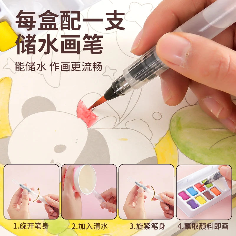 YUELU Wholesale Children Watercolor Painting Book