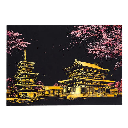 Scratch Painting DIY Art Drawing Paper