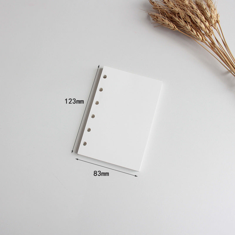 YUELU 120g Dolin paper blank loose-leaf refill A5/A6/A7/B5