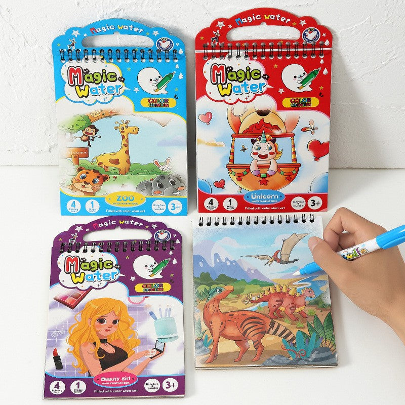 Water Book Magic Water Colouring Book