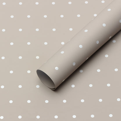 YUELU Small dot paper flower wrapping paper waterproof diy bouquet packaging gift flower shop fresh flower packaging material
