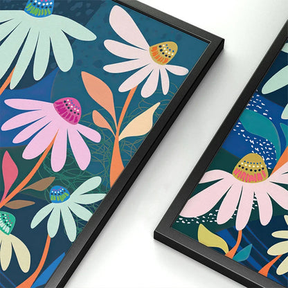 YUELU Murals living room decorative painting Nordic style entrance painting sofa background wall canvas painting restaurant high-end painting core