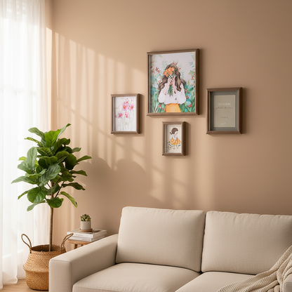 YUELU Cute style mural home daily photo wall