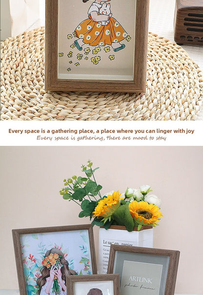 YUELU Cute style mural home daily photo wall